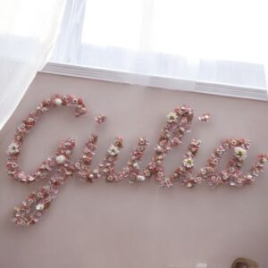 Grand mot en fleurs séchées 6 lettres